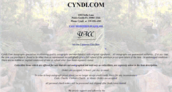 Desktop Screenshot of cyndi.com